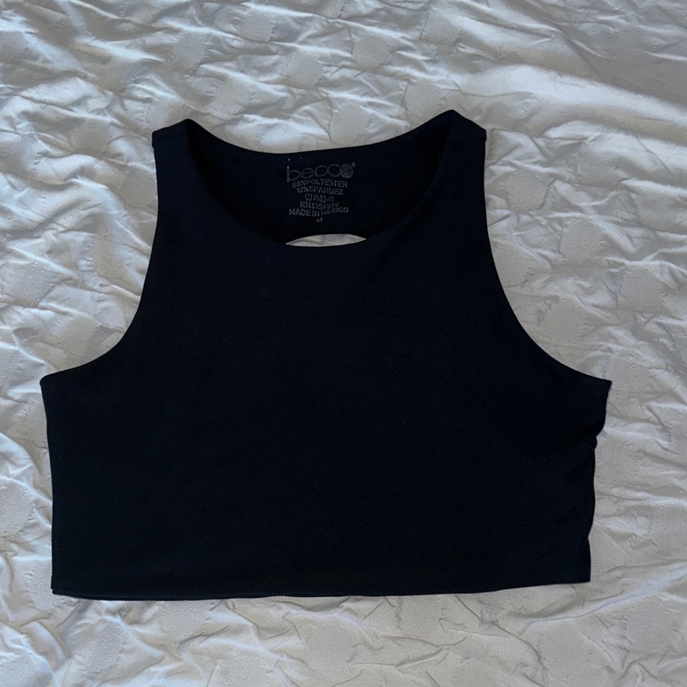 BECCA Women's Black Sports Bra
